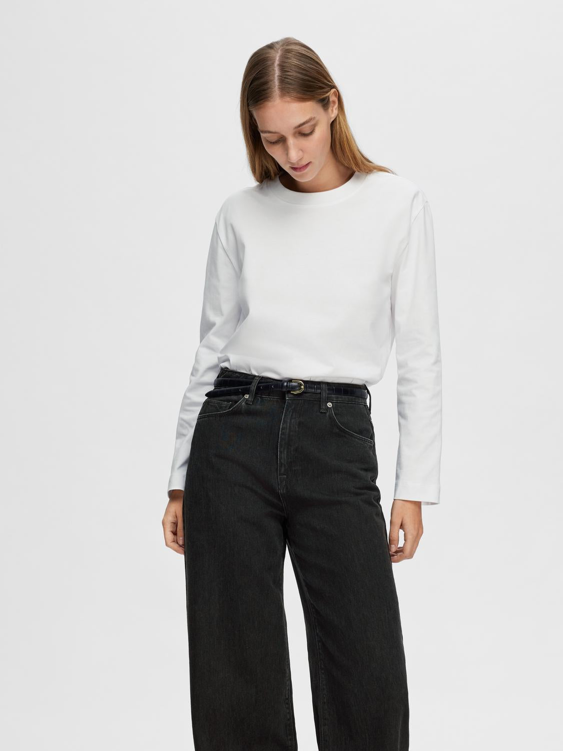 SLFESSENTIAL T-Shirt - Bright White